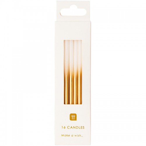 Velas Degradé Dourado